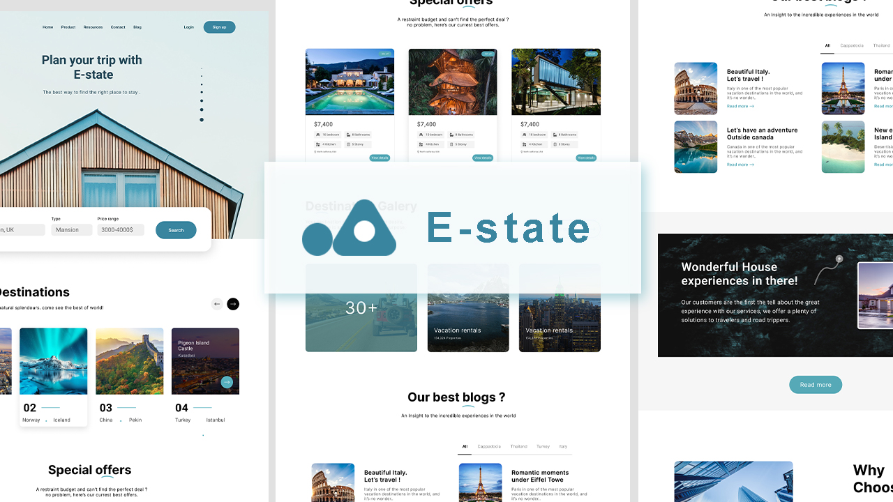 E-state: Real estate company